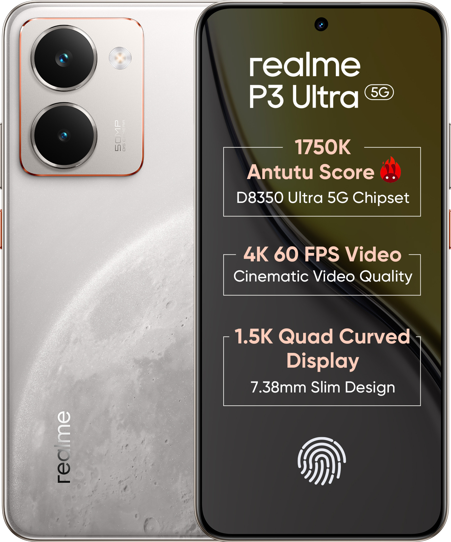 Realme P3 Ultra 5G (12GB RAM, 256GB Storage)