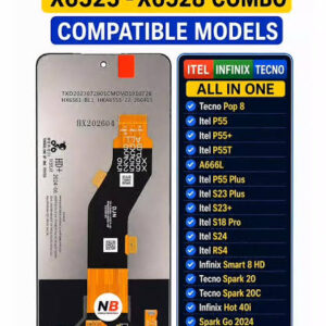 Go 2024. X6525. Smart 8hd. pop8. Bg6. Uni combo